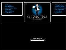 Tablet Screenshot of firstcoursedesign.com